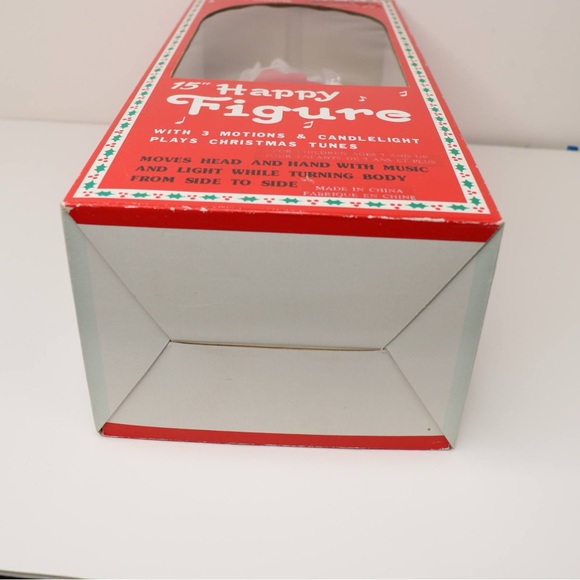 Vintage 90s Mr and Mrs Santa Claus 15” Danson Christmas Figure Music and Motion - Picture 13 of 16